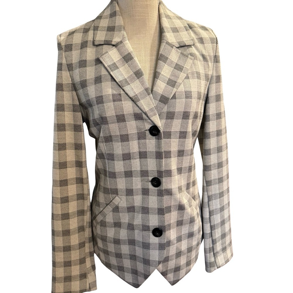 CAbi Valentina Plaid Blazer - Picture 2 of 11
